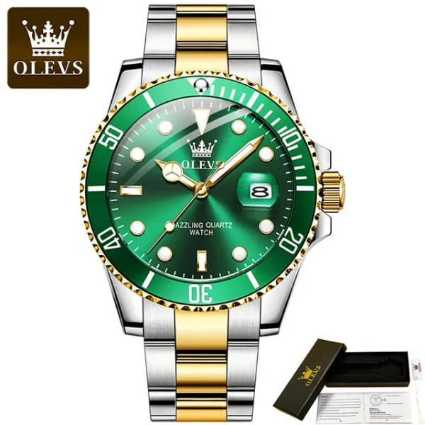Olevs 5885 - Gold Green